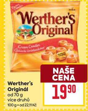 Werther's Originál od 70 g