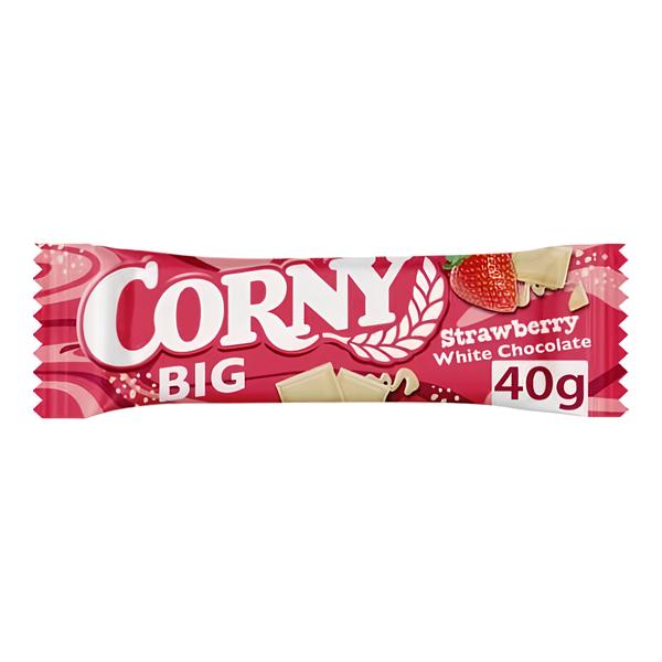 Corny BIG cereální tyčinka jahoda-bílá čokoláda