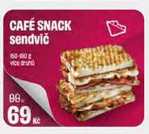 CAFÉ SNACK sendvič 150-180g