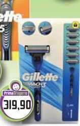 GILLETTE Mach3 Sport strojek + 6 náhradních hlavic