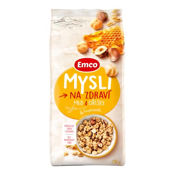 Emco Mysli na Zdraví Křupavé Med a ořechy