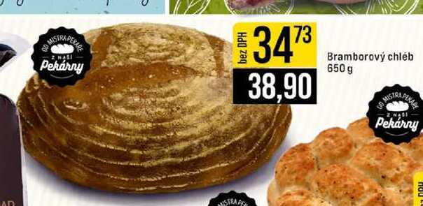 Bramborový chléb 650 g 