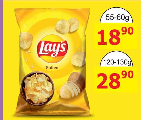 Lay's Salted 55-60g