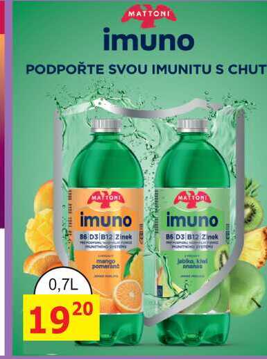MATTONI imuno 0,7L