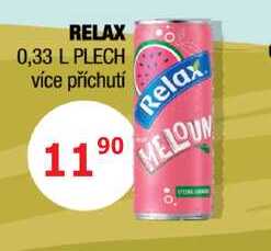 RELAX 0,33 L PLECH 