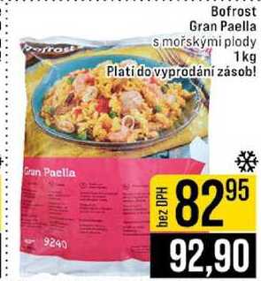 Bofrost Gran Paella s mořskými plody 1kg