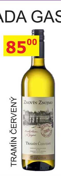 ZNOVÍN ZNOJMO TRAMÍN ČERVENÝ 0,75l