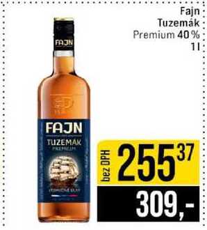 Fajn Tuzemák Premium 40% 1 l