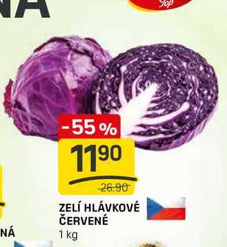 ZELÍ HLÁVKOVÉ ČERVENÉ 1 kg 