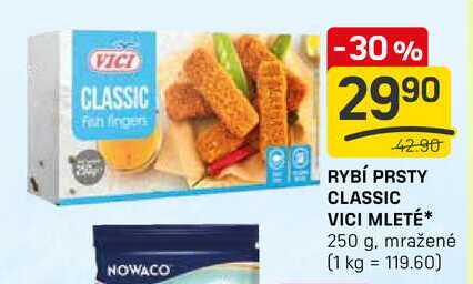 RYBÍ PRSTY CLASSIC VICI MLETÉ 250 g mražené