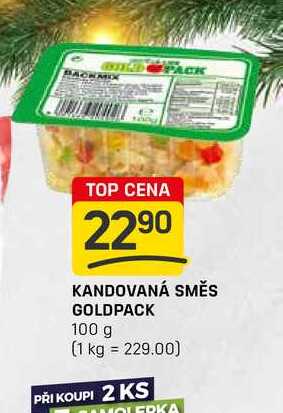 KANDOVANÁ SMĚS GOLDPACK 100 g 
