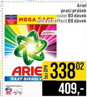 Ariel prací prášek 68 - 80 dávek 
