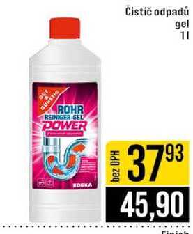 Edeka G&G Čistič odpadů gel 1 l