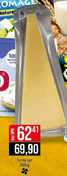 Tvrdý sýr 200 g 