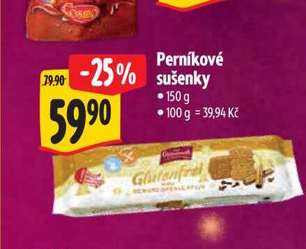 Perníkové sušenky 150 g