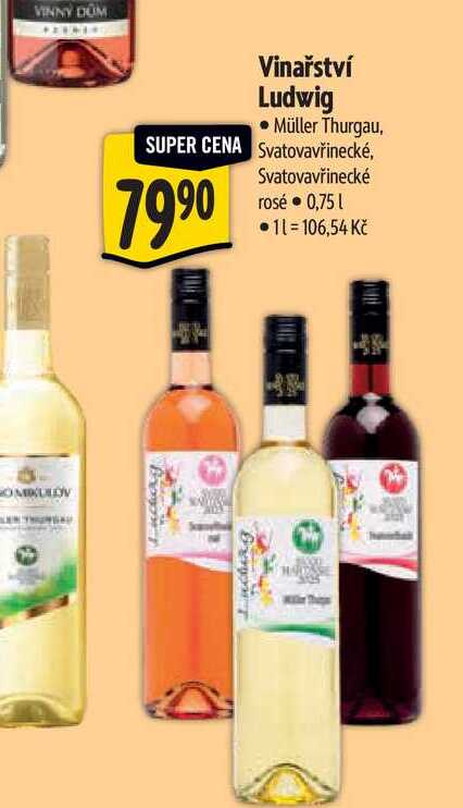 Vinařství Ludwig 0,75 l