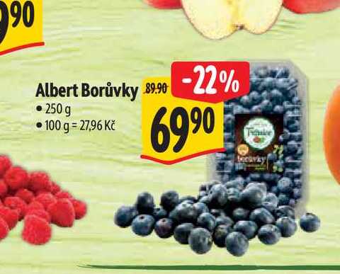 Albert Borůvky 250 g