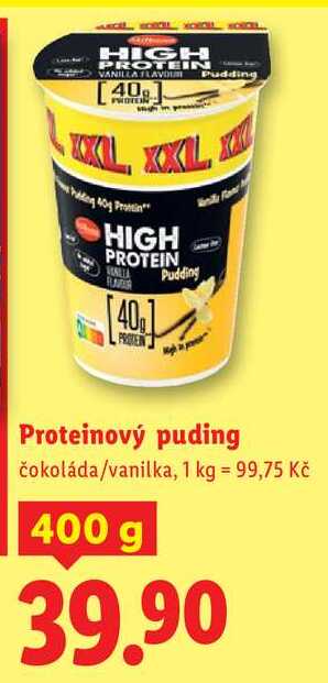 Proteinový puding, 400 g