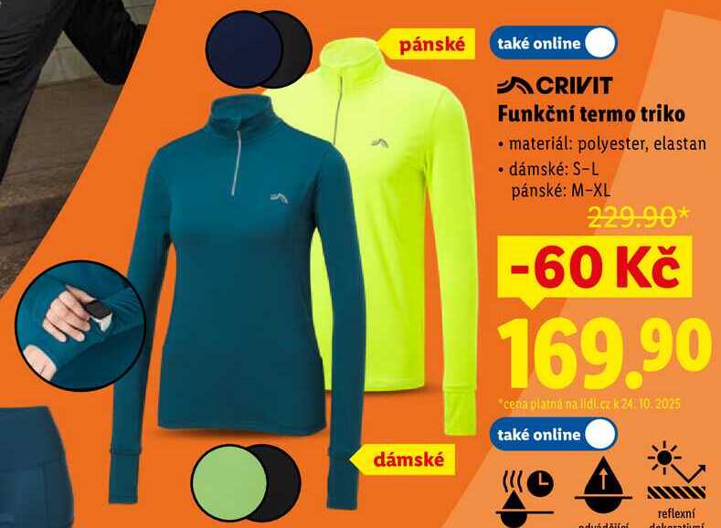 Funkční termo triko