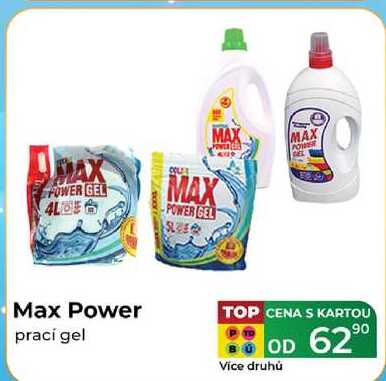 Max Power prací gel 