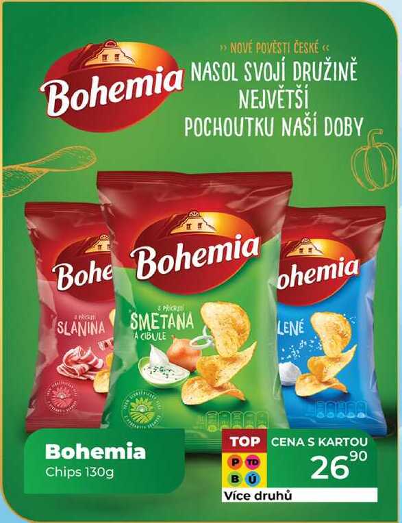 Bohemia Chips 130g