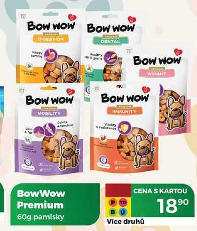Bow Wow Premium 60g pamlsky