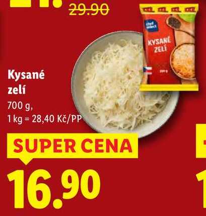 Kysané zelí, 700 g