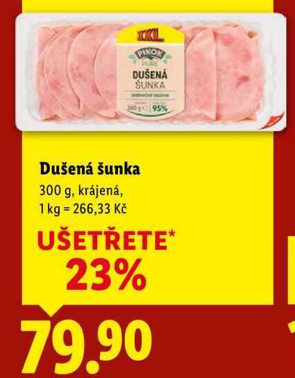 Dušená šunka, 300 g