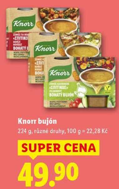 Knorr bujón, 224 g