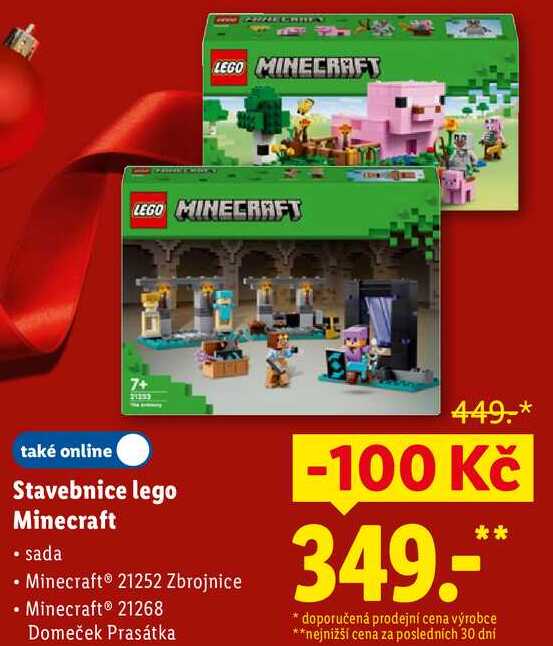 Stavebnice lego Minecraft 