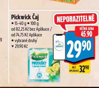   Pickwick Čaj 15-40 g 