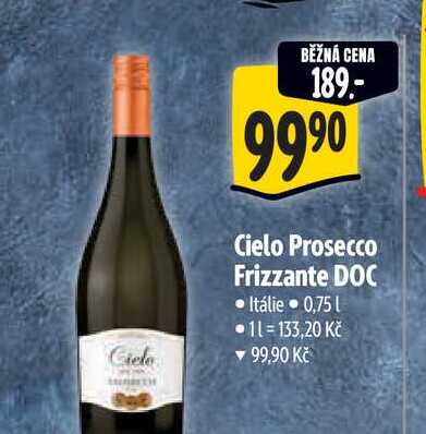 Cielo Prosecco Frizzante DOC 0,75 l