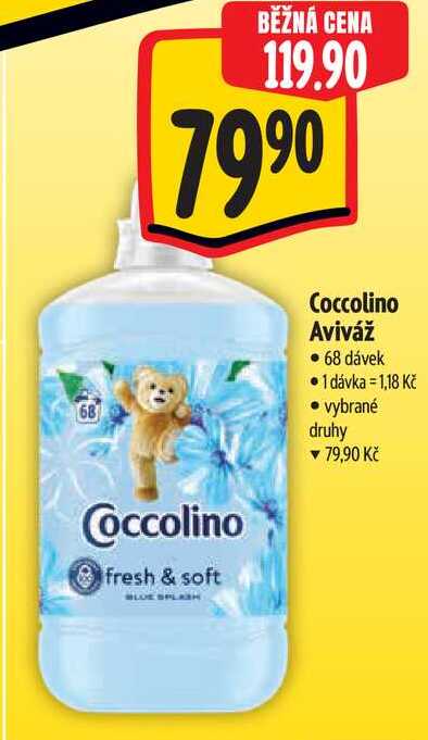 Coccolino Aviváž, 68 dávek 