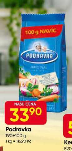 Podravka 190+100 g