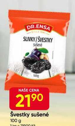 DR.ENSA Švestky sušené 100 g
