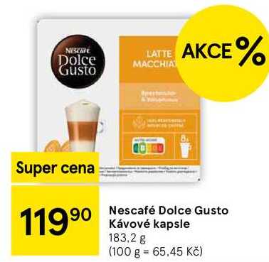 Nescafé Dolce Gusto Kávové kapsle, 183.2 g  