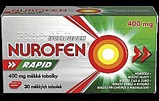 NUROFEN Rapid 400 mg 30 měkkých tobolek