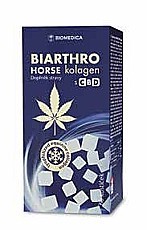 BIARTHRO HORSE kolagen s CBD 60 kostiček