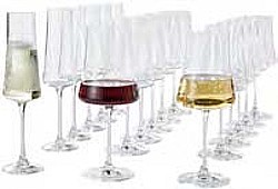 Sada sklenic Bardolino, 18dílná