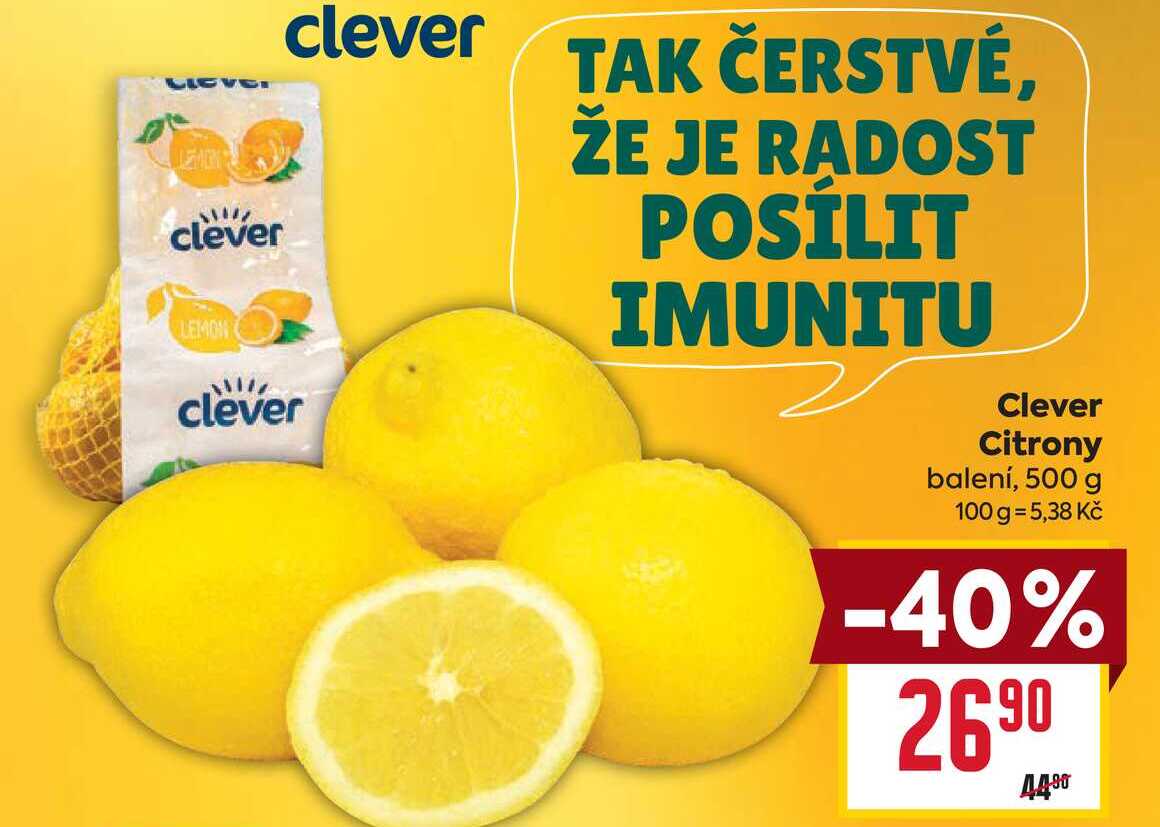 Clever Citrony balení, 500 g 