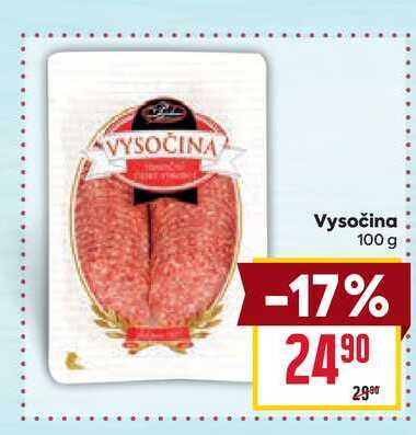 Vysočina 100g 