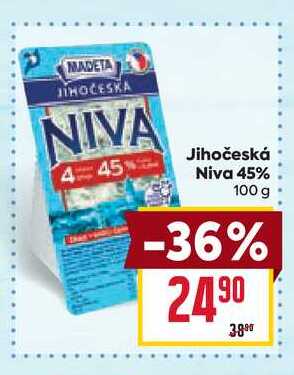Jihočeská Niva 45% 100g