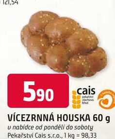 VÍCEZRNNÁ HOUSKA 60 g