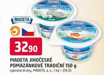 MADETA JIHOČESKÉ POMAZÁNKOVÉ TRADIČNÍ 150 g 