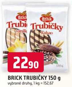BRICK TRUBIČKY 150 g