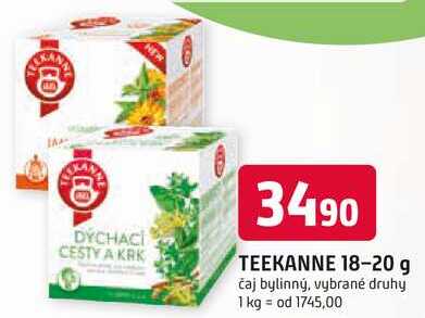 TEEKANNE 18-20 g čaj bylinný