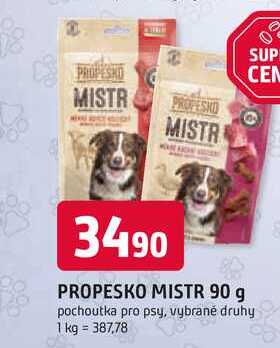 PROPESKO MISTR 90 g pochoutka pro psy