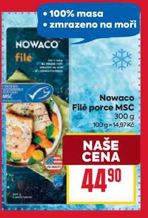 Nowaco Filé porce MSC 300 g 