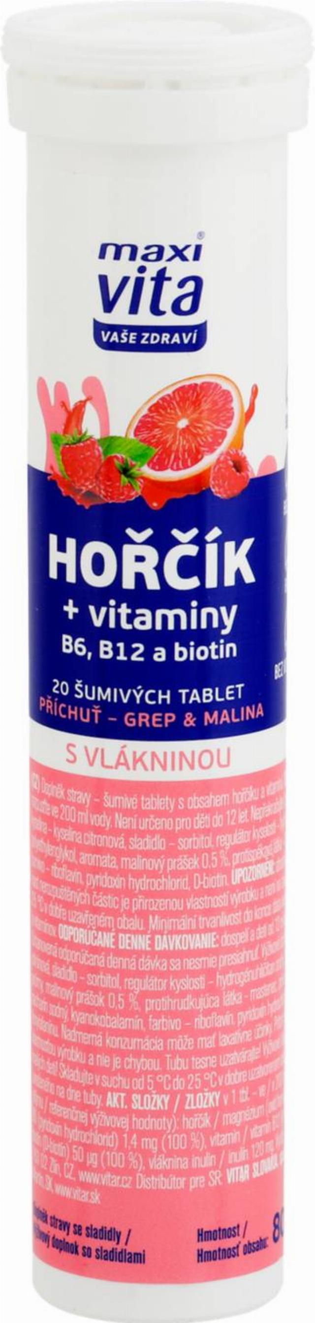 Maxi Vita Šumivé tablety doplněk stravy