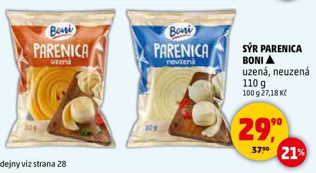 SÝR PARENICA BONIA, 110 g